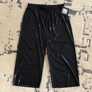 Norma Kamali cropped boyfriend style “sweatpants”